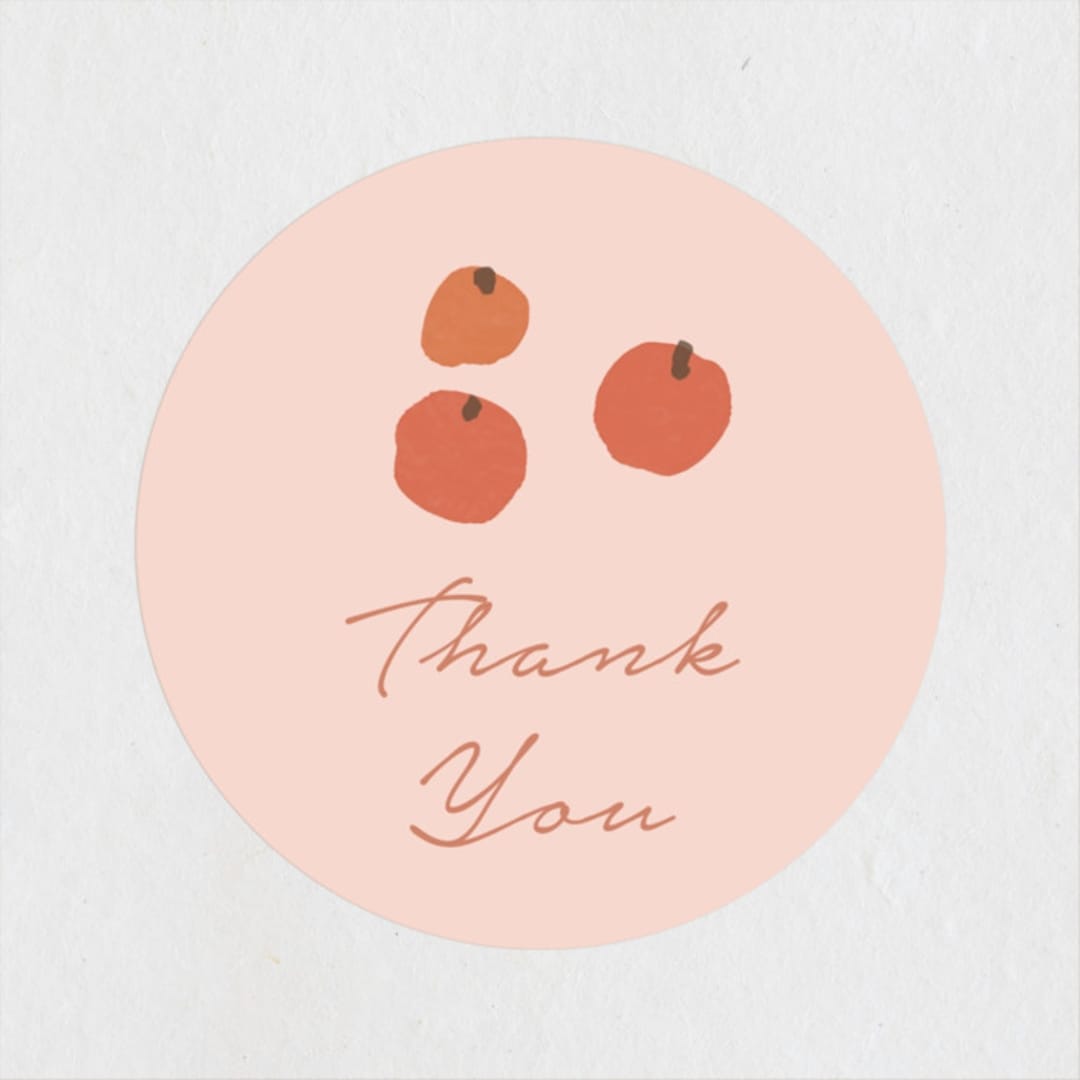 "autumn countryside" - Baby Shower Stickers in Candy by Rebecca Durflinger - Close-Up