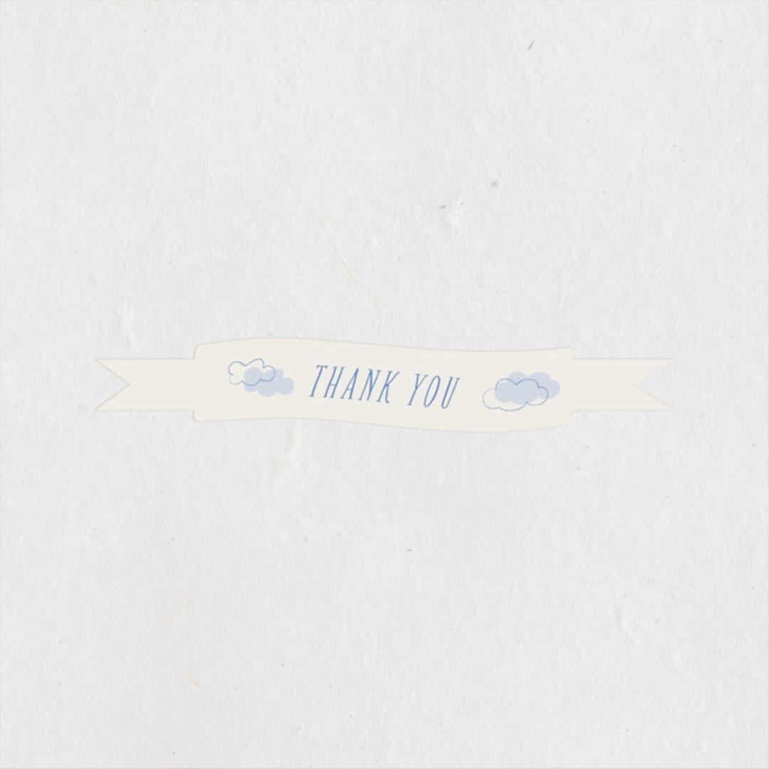 "Fly With Me" - Baby Shower Stickers in Sky by Vera Lim - Close-Up