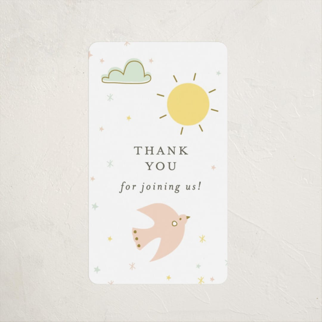 "magical adventure" - Baby Shower Stickers in Mint by Angela Thompson - Close-Up