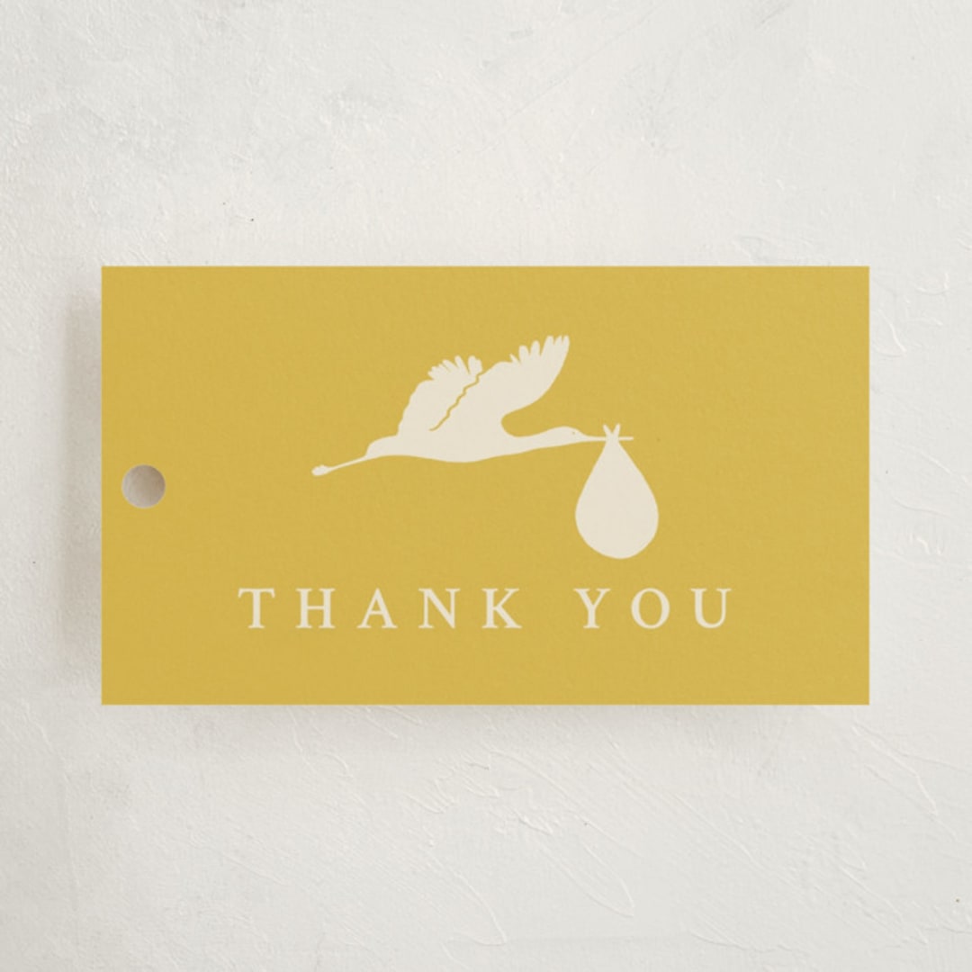 "Sunshine" - Baby Shower Favor Tags in Sunshine by Sierra Lee - Front