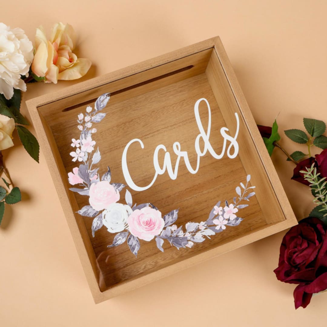 Card Box | “Cards” | Floral