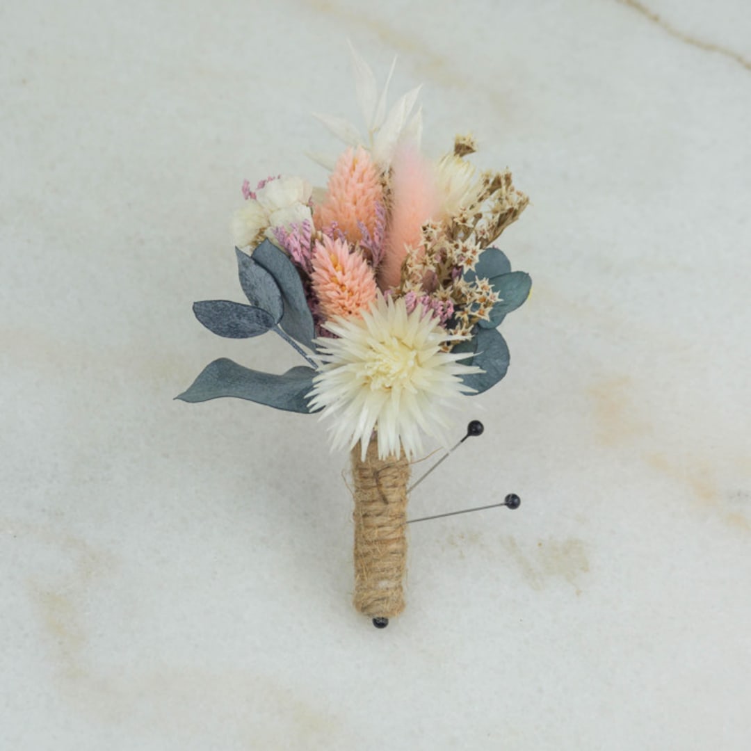Bermuda Sand Groom Boutonniere