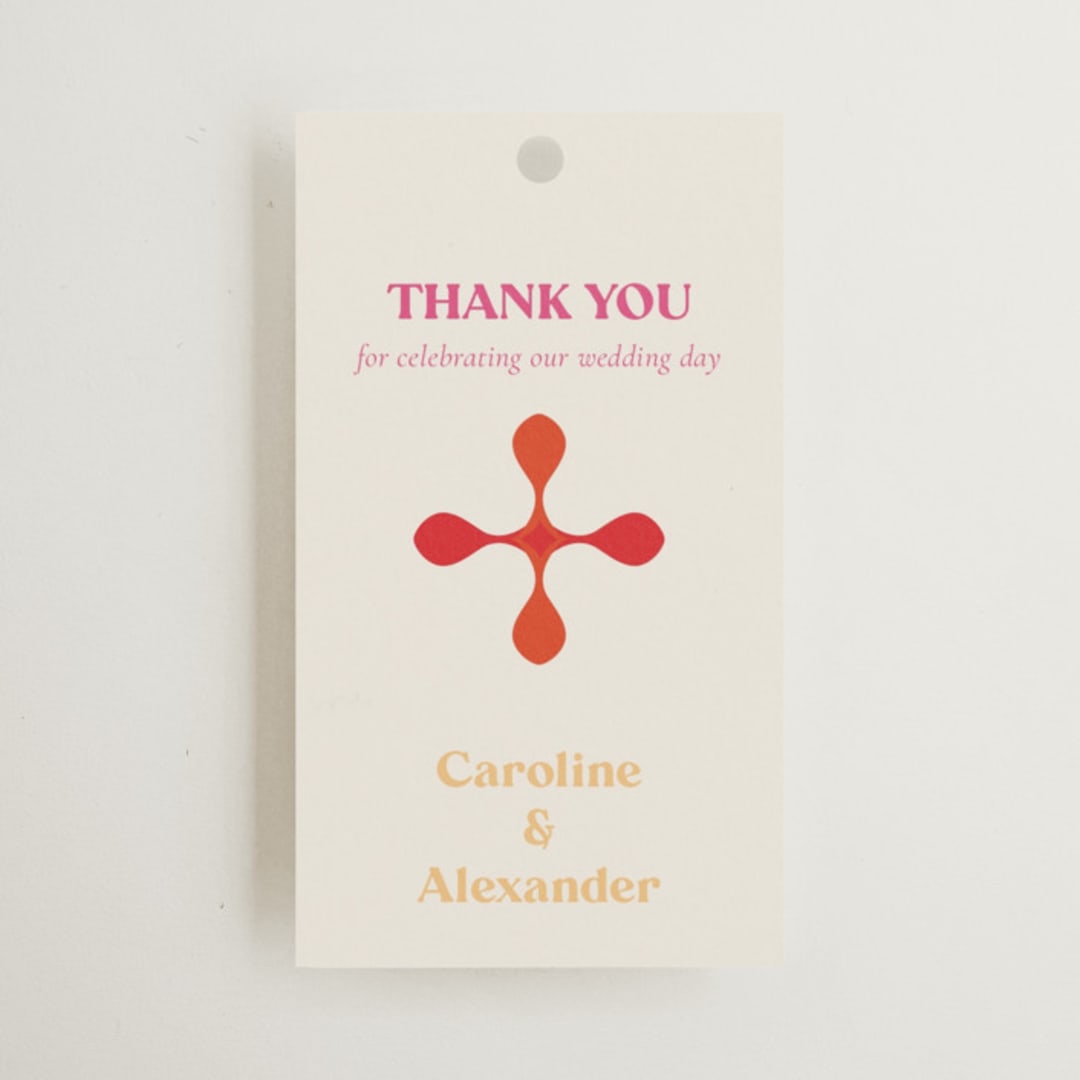 "Pop love" - Wedding Favor Tags in New York by Bethania Lima - Front