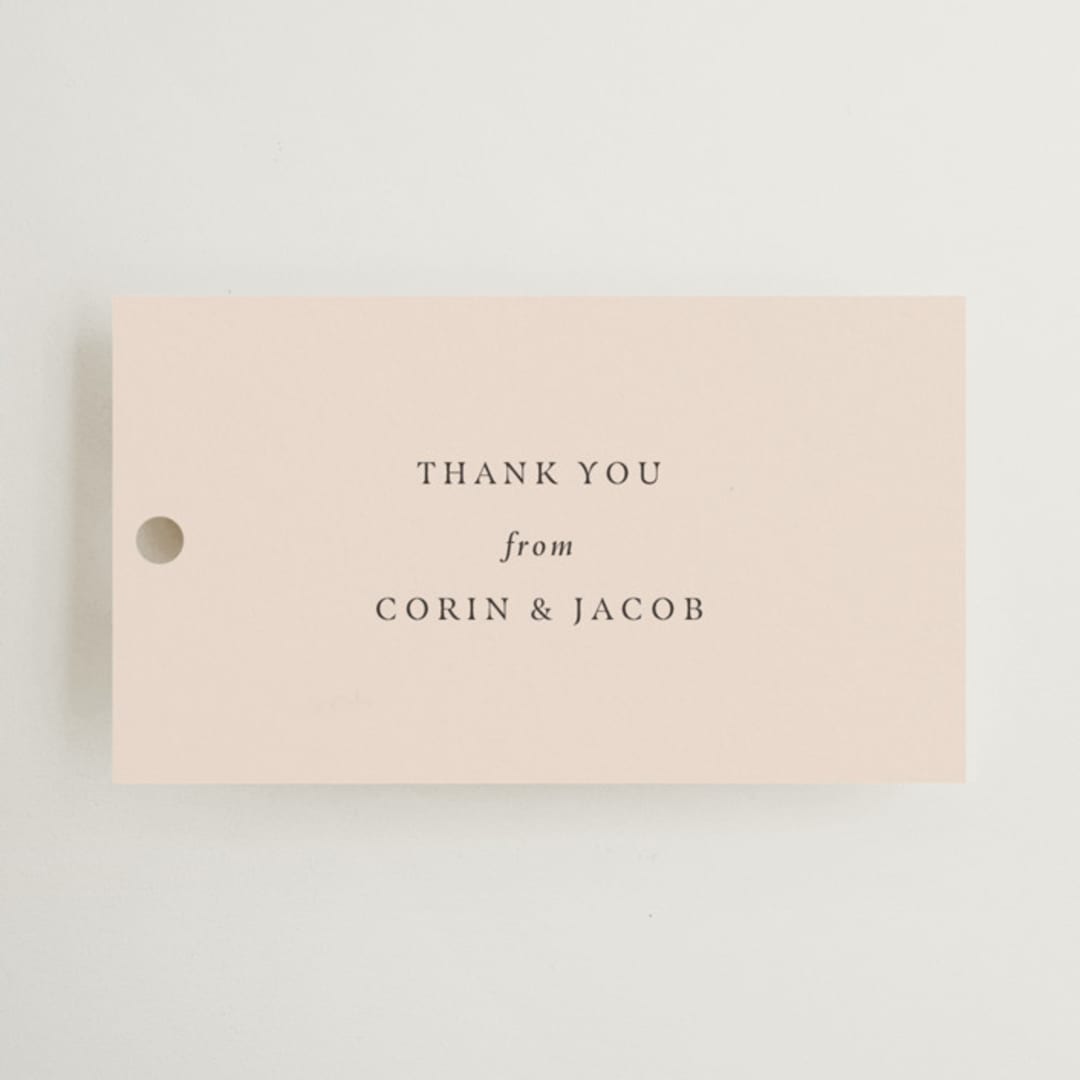 "prairie patchwork quilt" - Wedding Favor Tags in Autumn by Jessica Yeo - Front