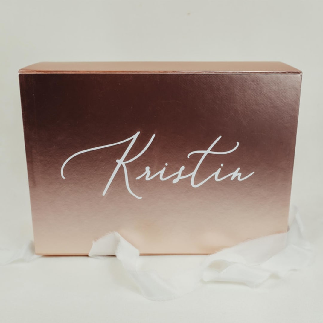 Personalized Bridesmaid Gift Box for Bridal Party Proposal