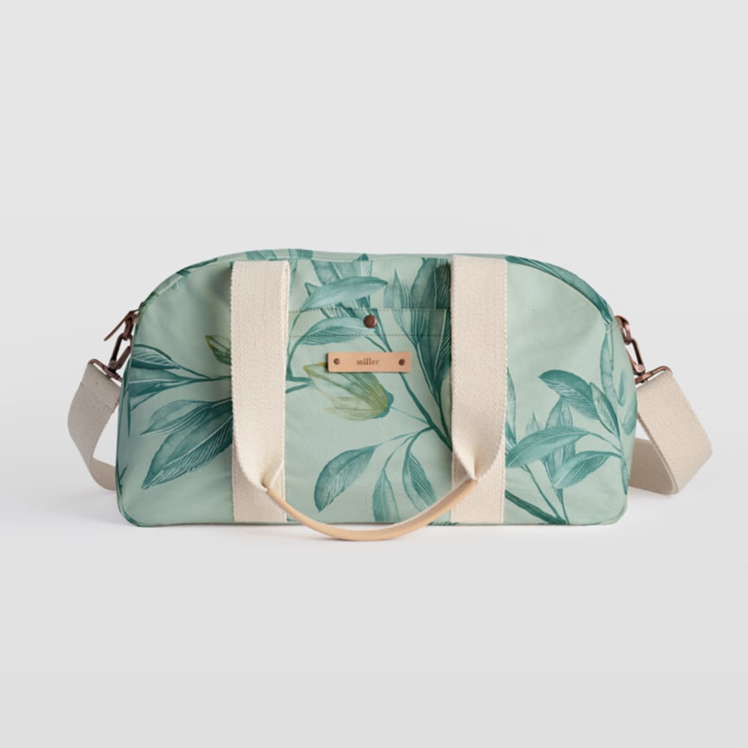 "Botanical greenery" - Weekender in Greenery by Lucrecia Caporale - Weekender