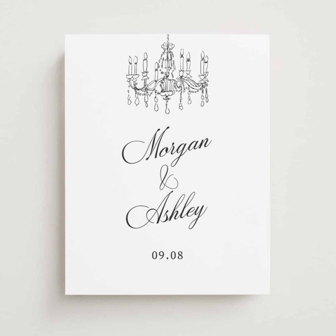 "Ink drawing" - Welcome Signs in Sugar by Cass Loh - Front