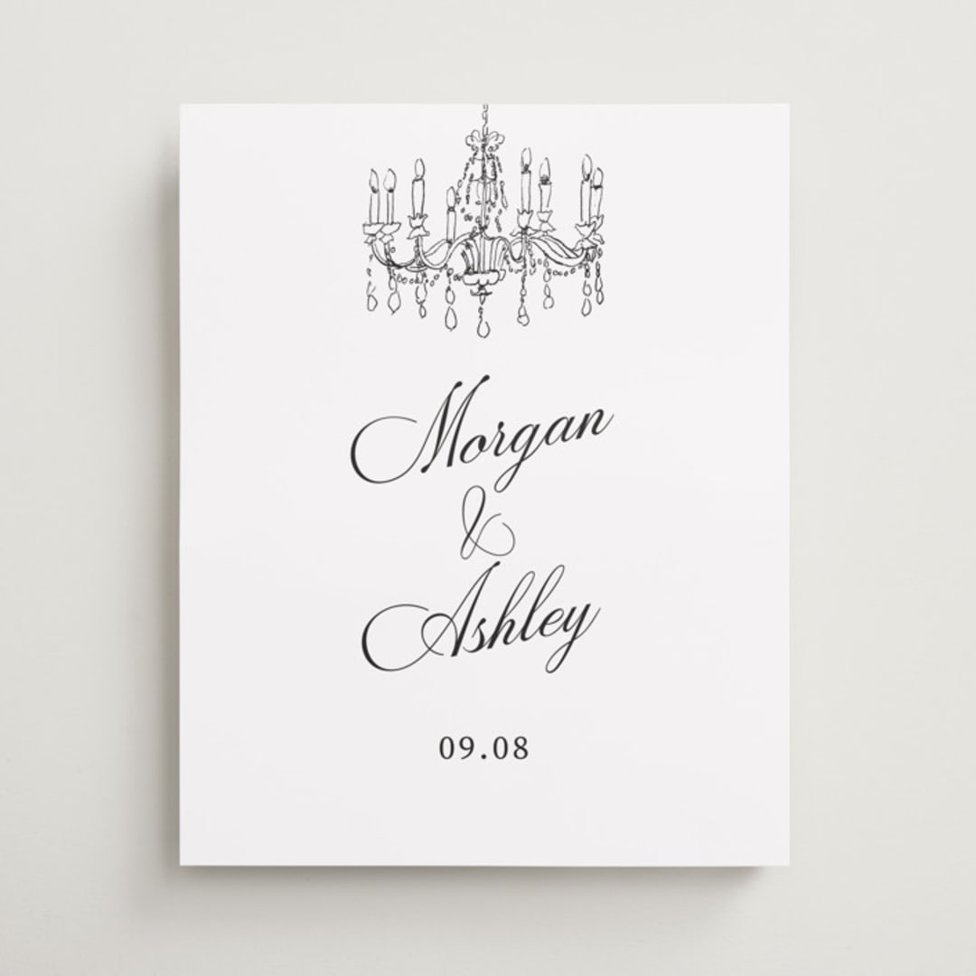 "Ink drawing" - Welcome Signs in Sugar by Cass Loh - Front