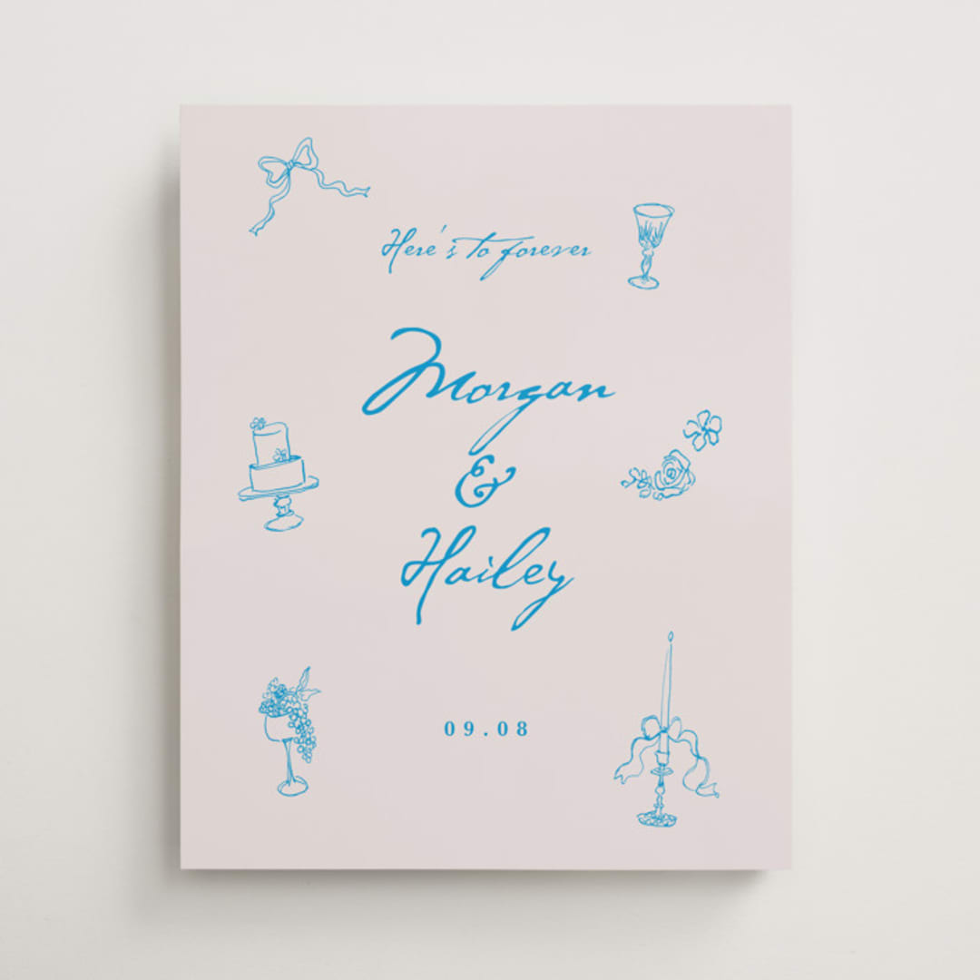 "Handdrawn little things" - Welcome Signs in Sky Whispers by Cass Loh - Front