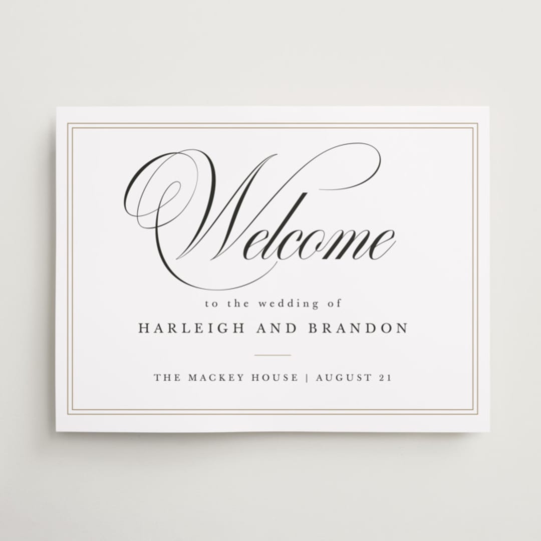 "Traditionalist" - Welcome Signs in Snow by Sarah Brown - Front