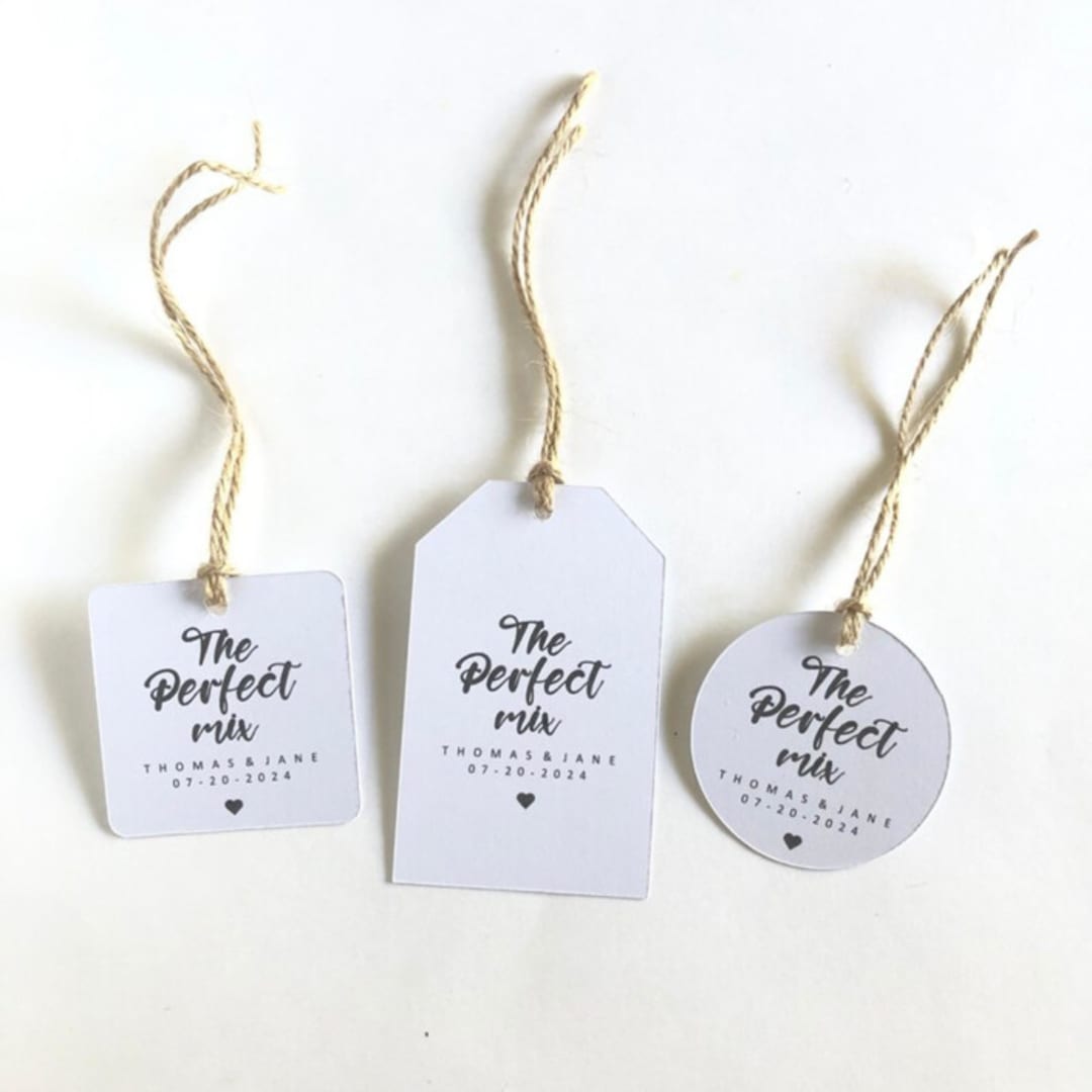 The Perfect Mix Gift Tag / Set of 10