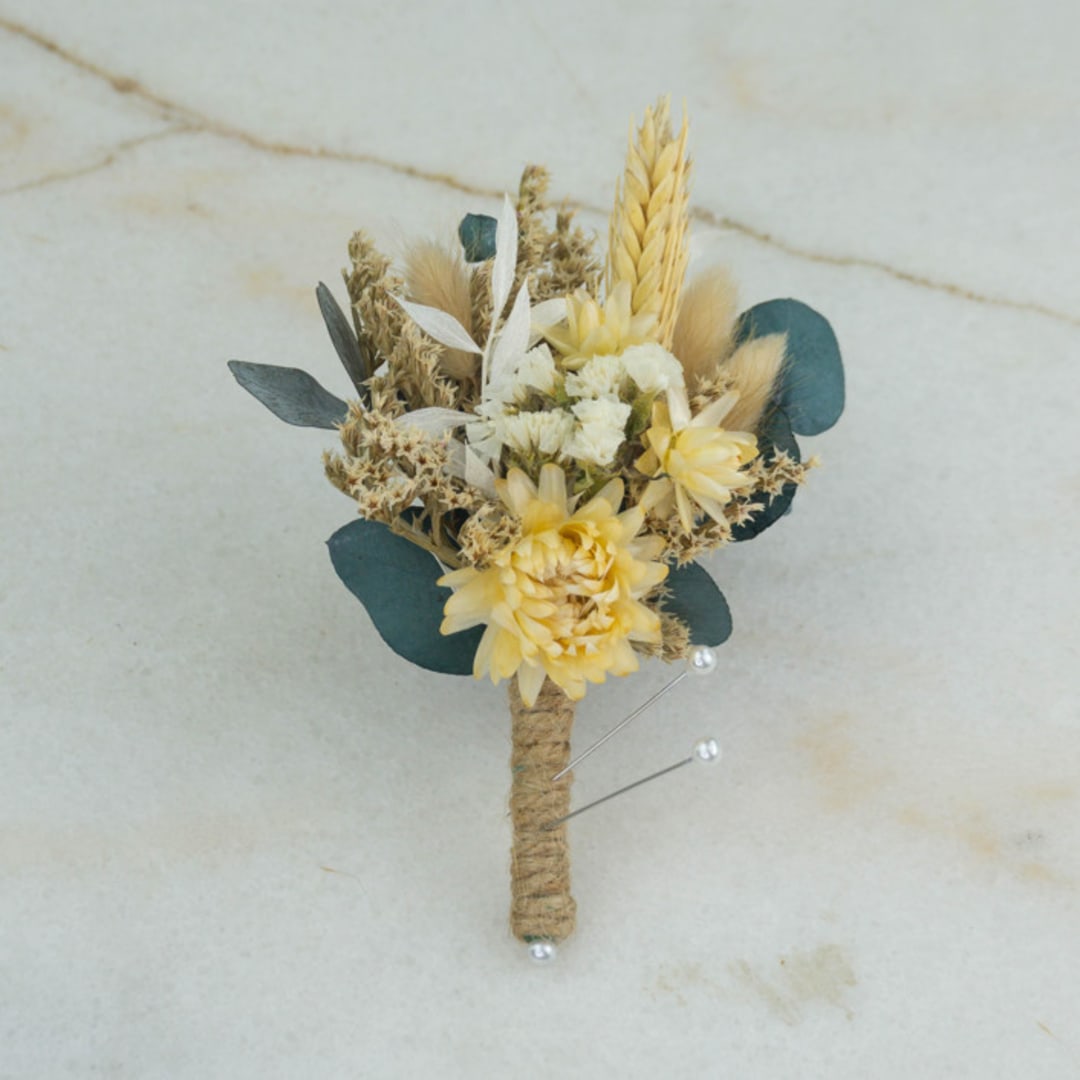 Natural Pinned Corsage