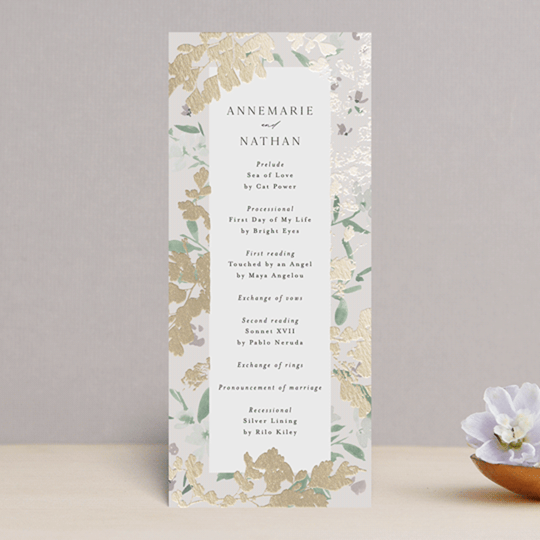 Pressed Fern