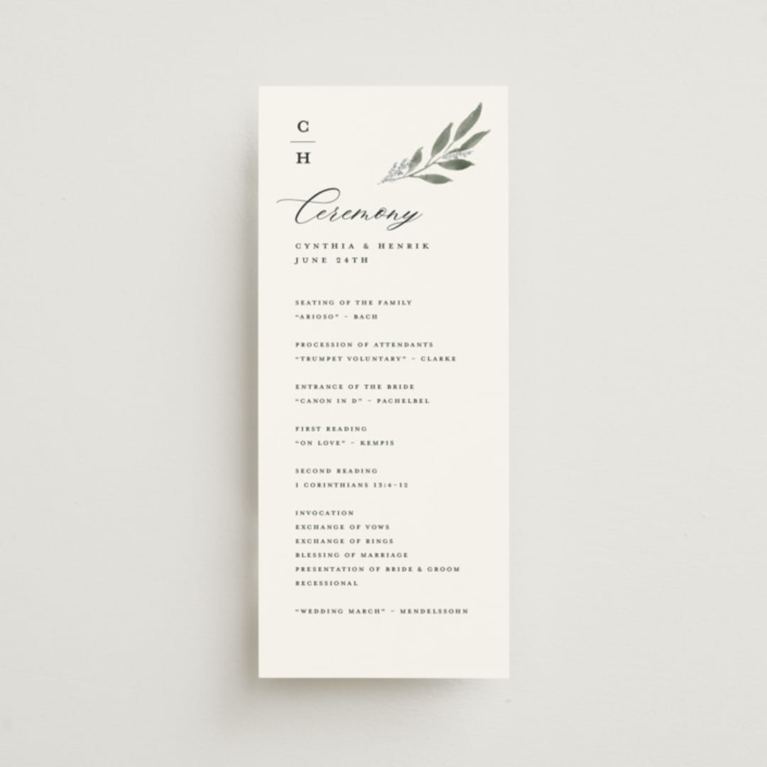 Pressed Foliage