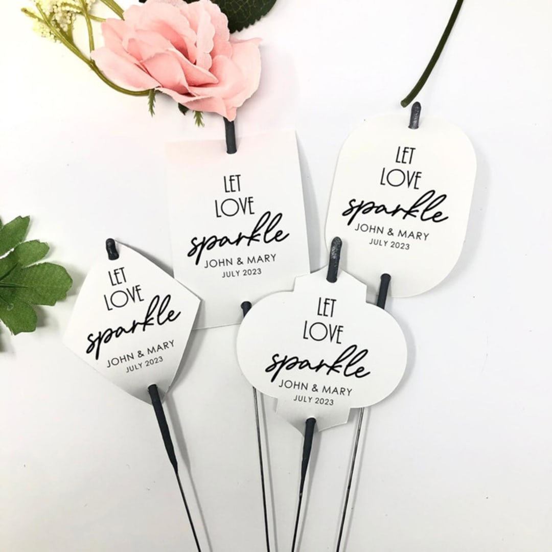 Let Love Sparkle Sparkler Sleeve