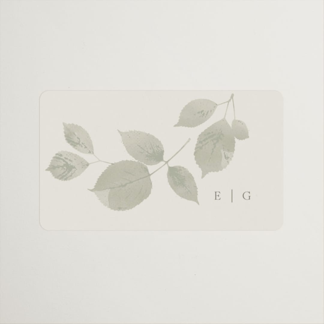 "Sonnet" - Wedding Favor Stickers in Meadow by Kristie Kern - Front