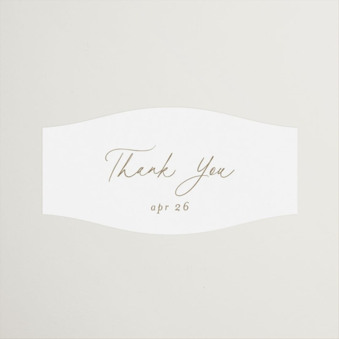 "spiku" - Wedding Favor Stickers in Pearl by chocomocacino - Front
