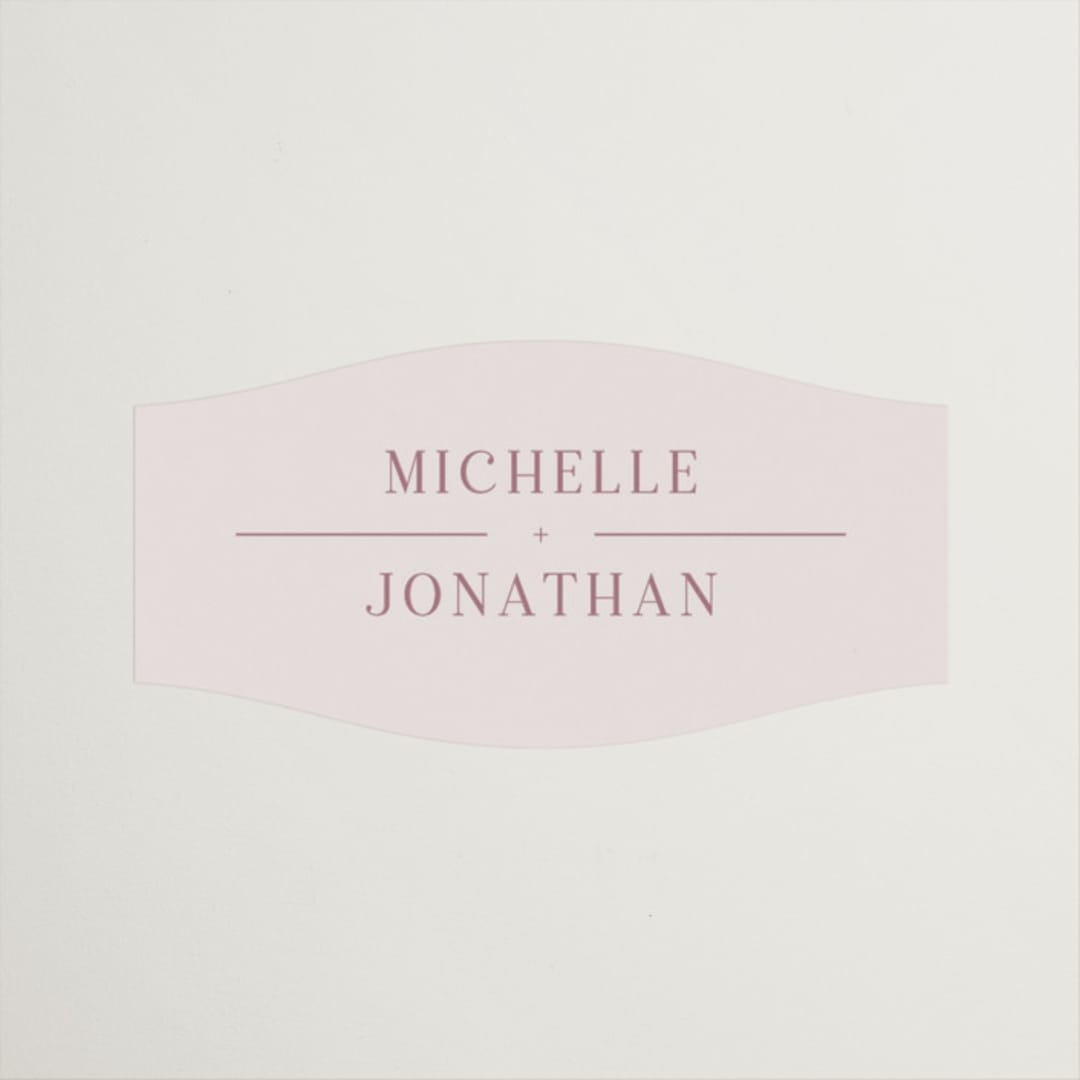 "Together" - Wedding Favor Stickers in Romance by Kristin Oliversen - Front