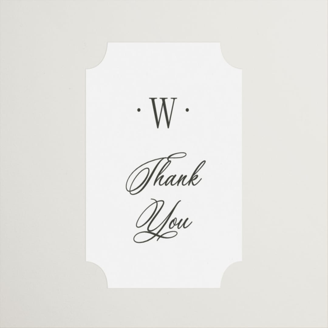 "Dotted Classic" - Wedding Favor Stickers in Hydrangea by Carolyn MacLaren - Front