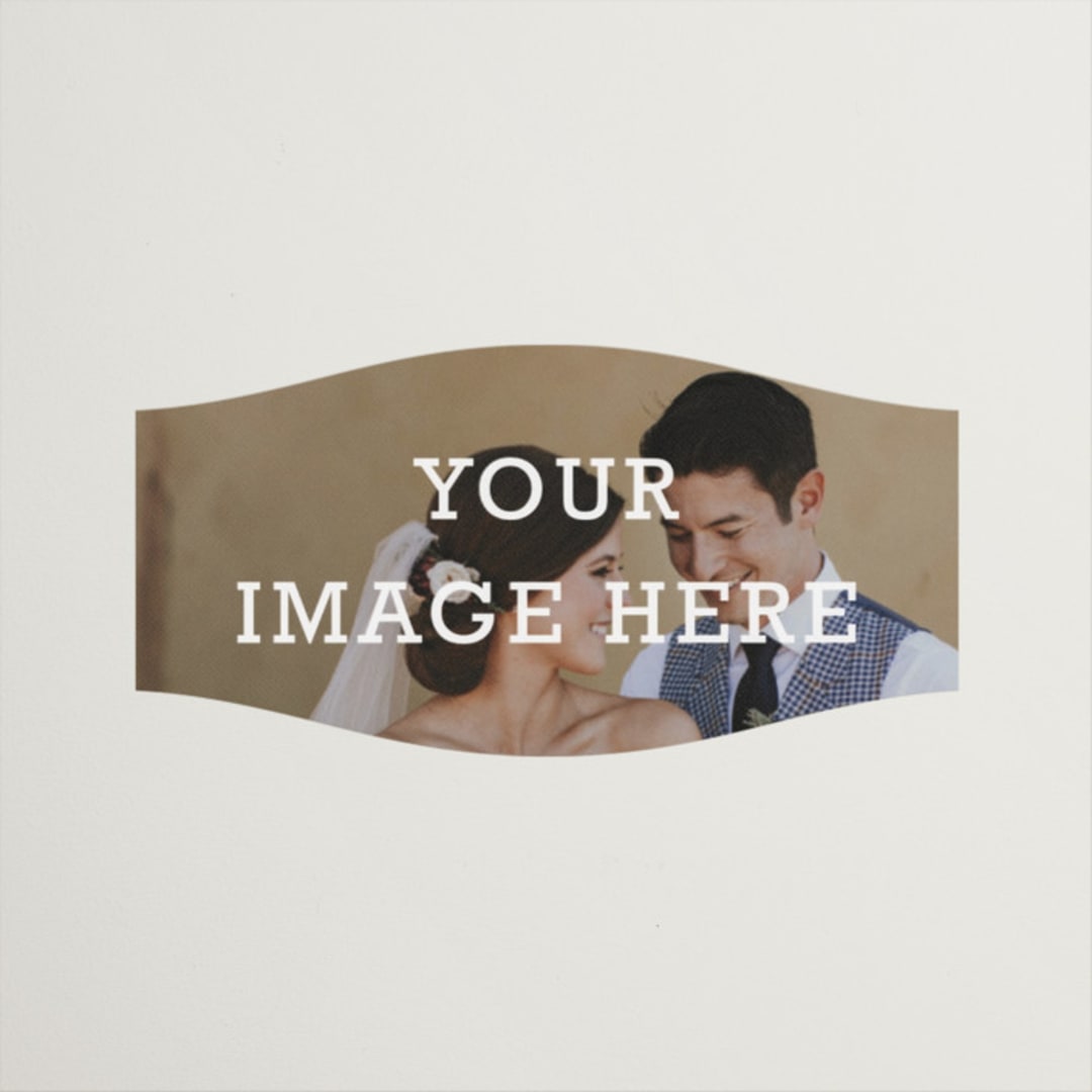 "The Big Picture" - Wedding Favor Stickers in Ivory by Minted - Front