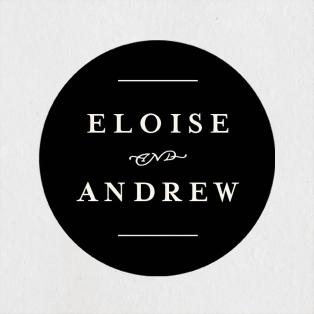 "a grand day" - Wedding Favor Stickers in Vanilla by Lea Delaveris - Front