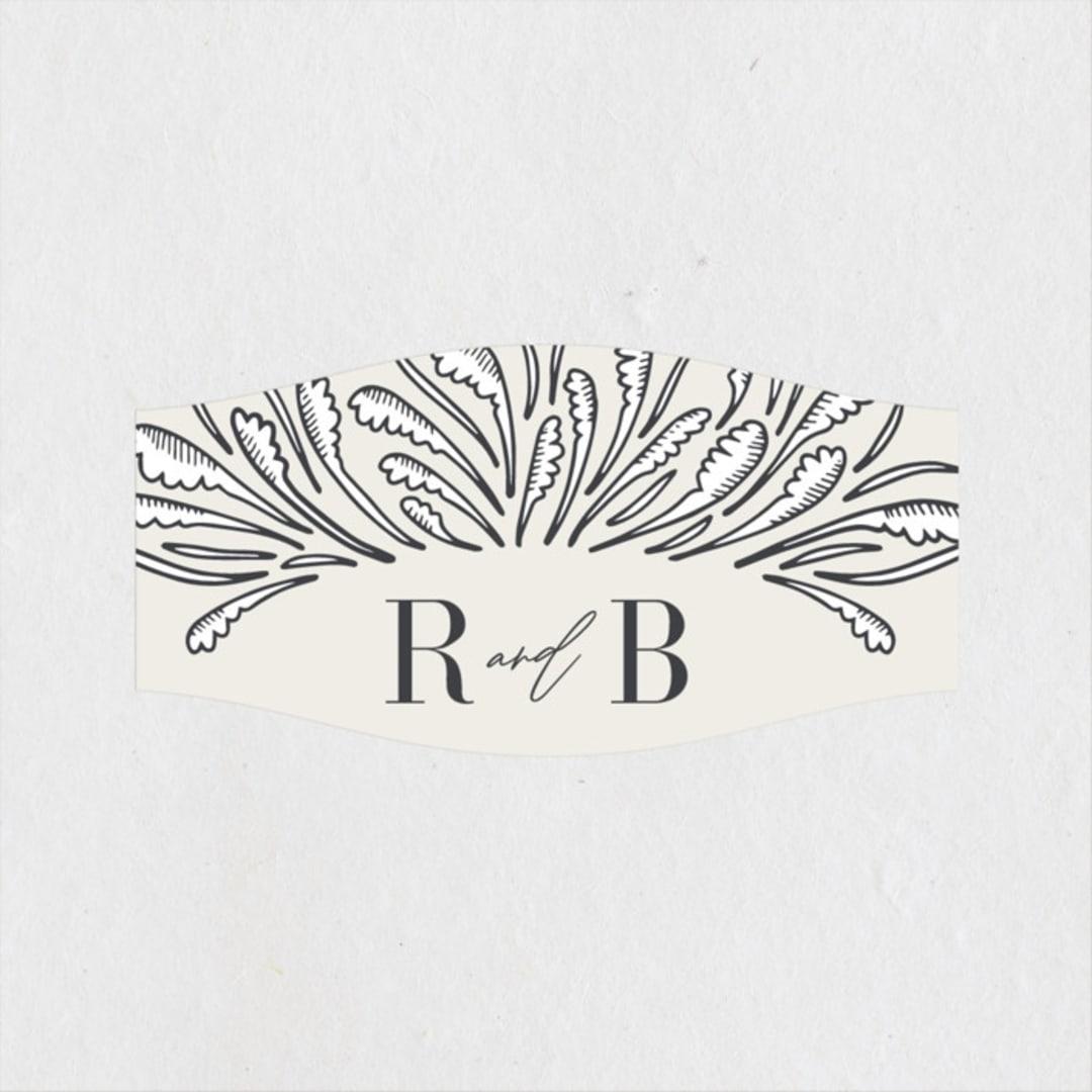 "FancySchmancy" - Wedding Favor Stickers in Classic by Jen Owens - Front