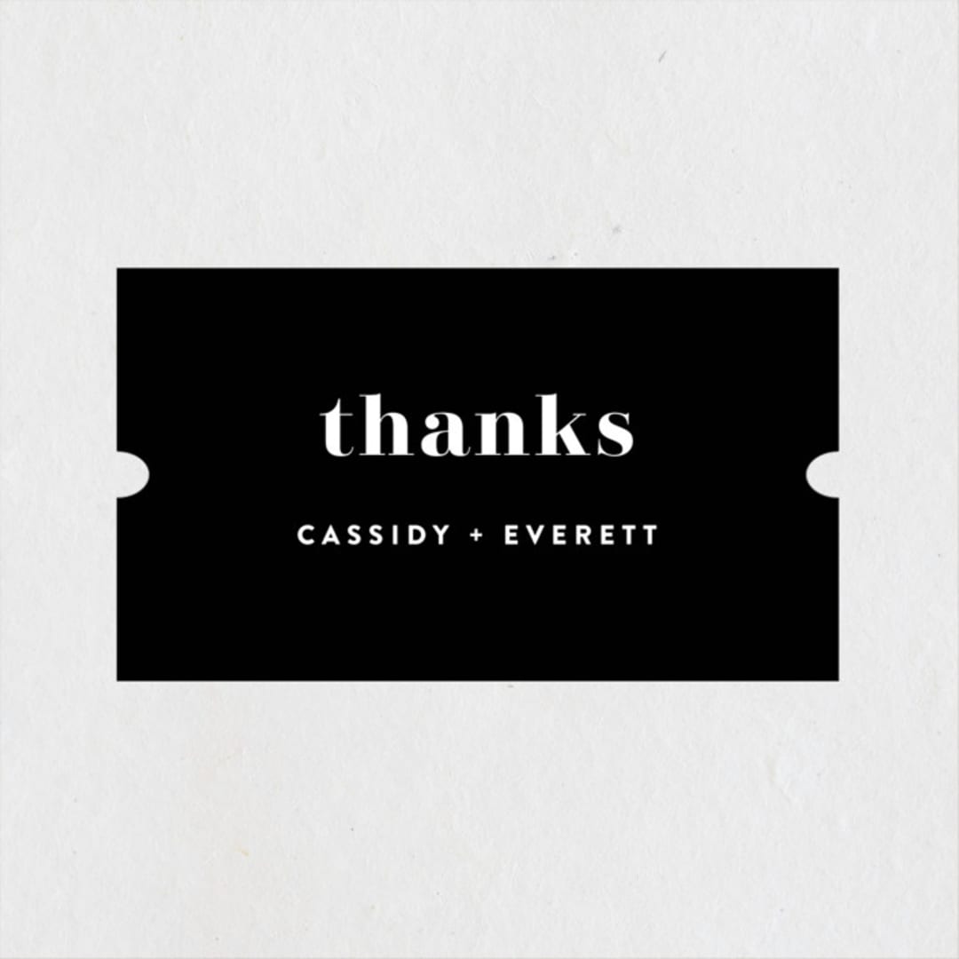 "Key Ingredients" - Wedding Favor Stickers in Cotton by Christie Garcia - Front