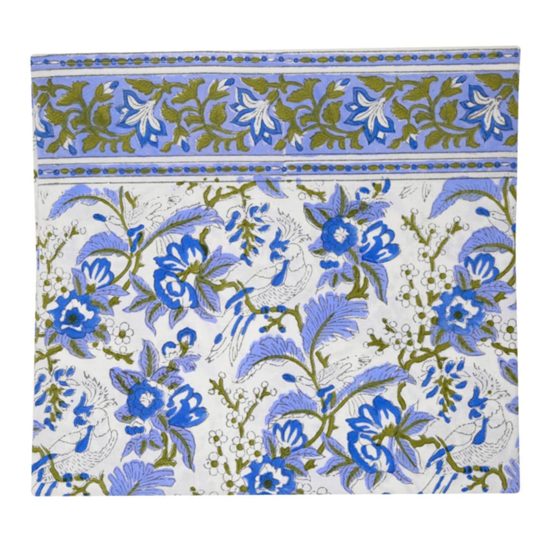 "Wisteria Square Tablecloth, 111"" - Tablecloths in multicolor by Jenny Roberts