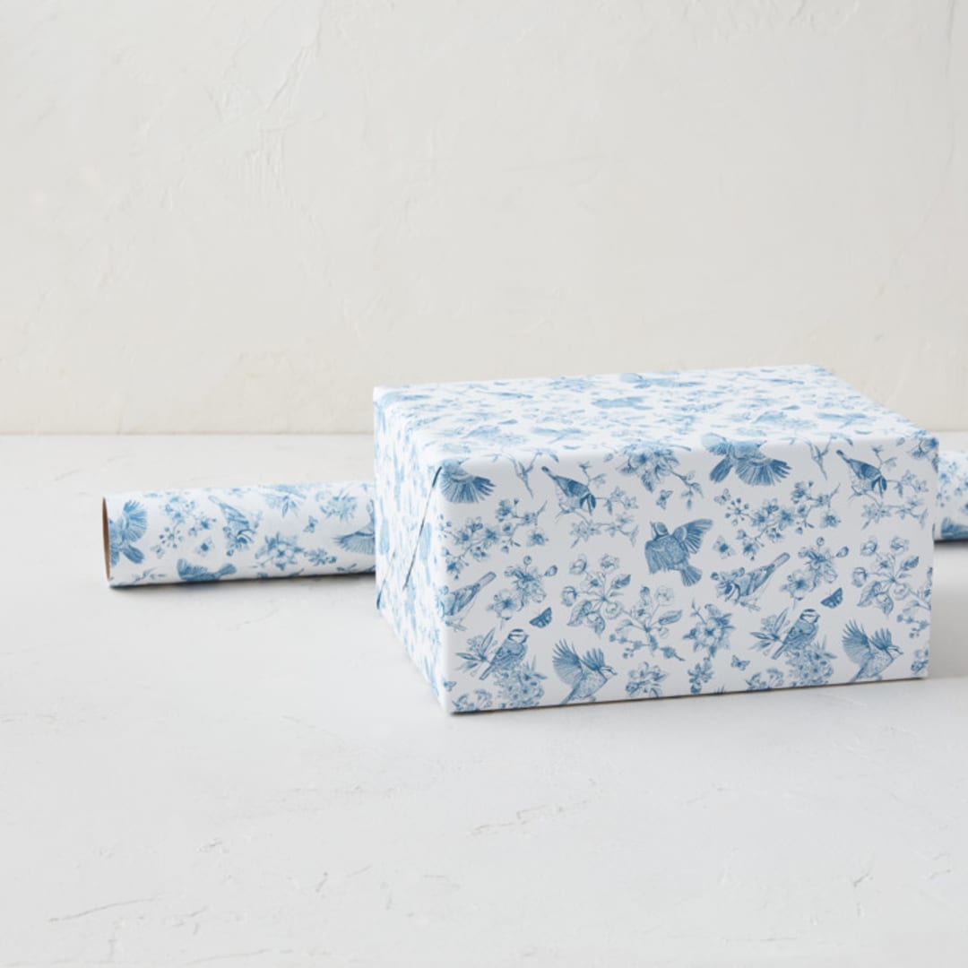 "Empire Toile" - Wrapping Paper Roll in Provincial by Jennifer Postorino