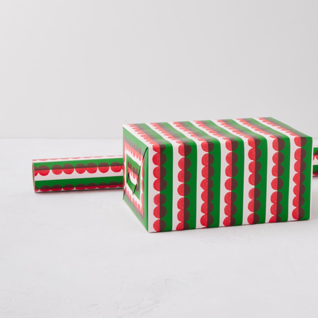 "Funk" - Wrapping Paper Roll in Festive by Carrie ONeal