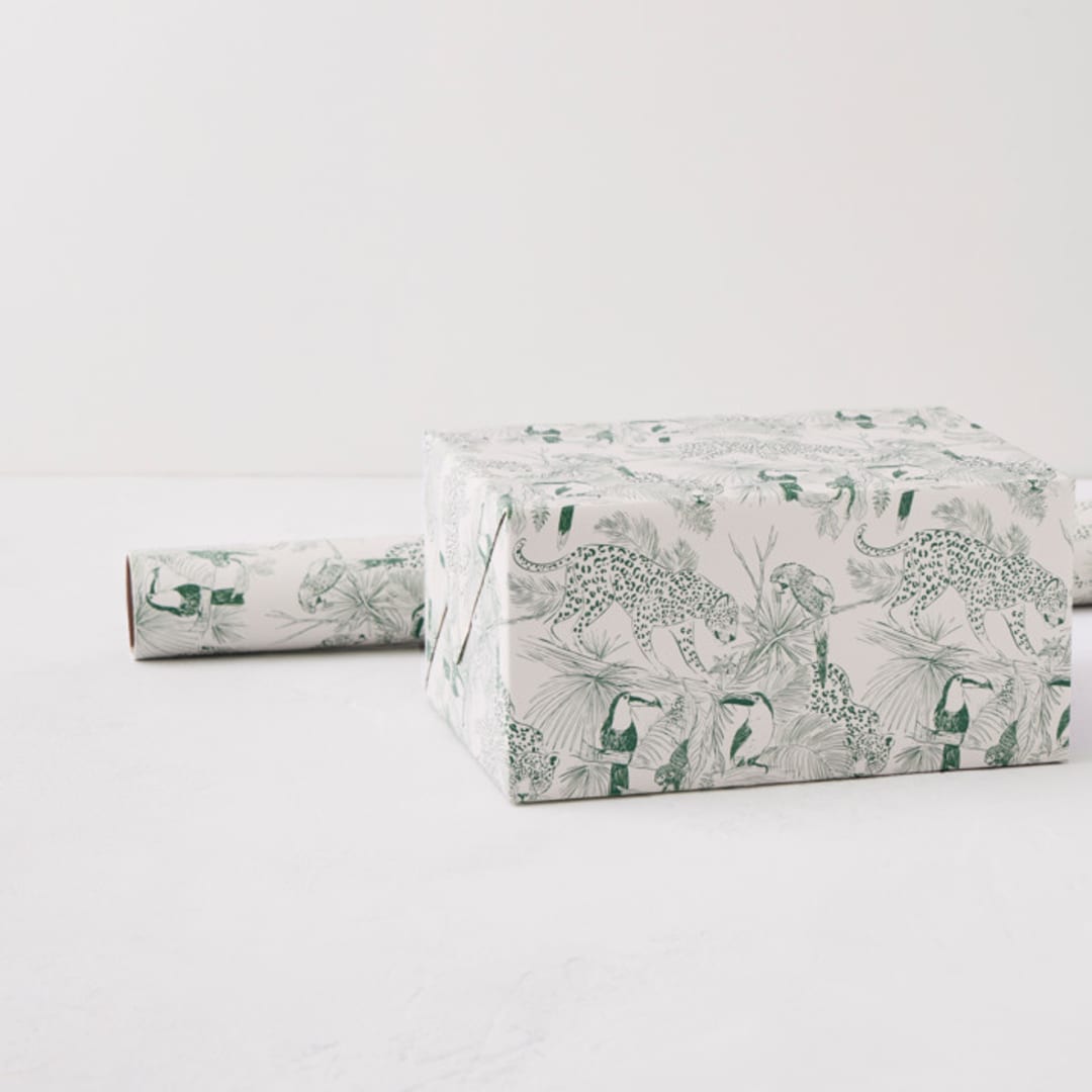 "Amazonas" - Wrapping Paper Roll in Tropic by Sabrin Deirani