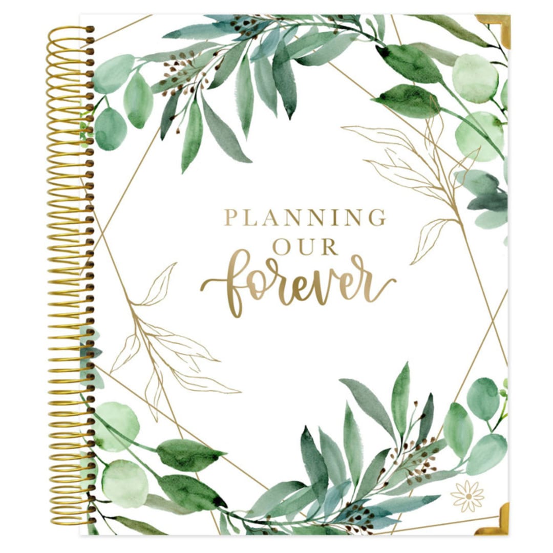 "Planning Our Forever Wedding Planner" - Wedding Planners in multicolor by bloom Daily Planners
