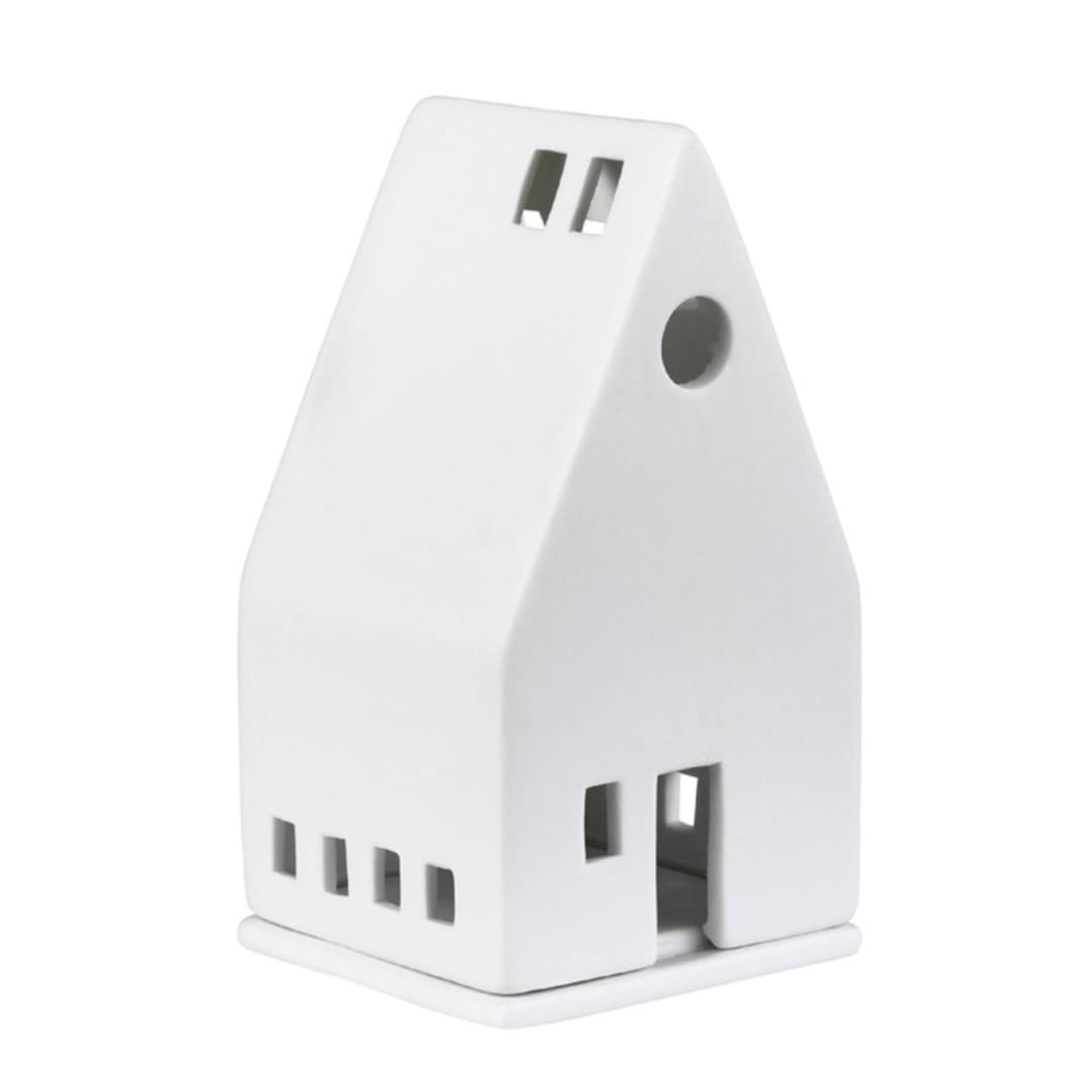 "Village House - Small - 5.1"" - Christmas Decorations in white by Räder Designs