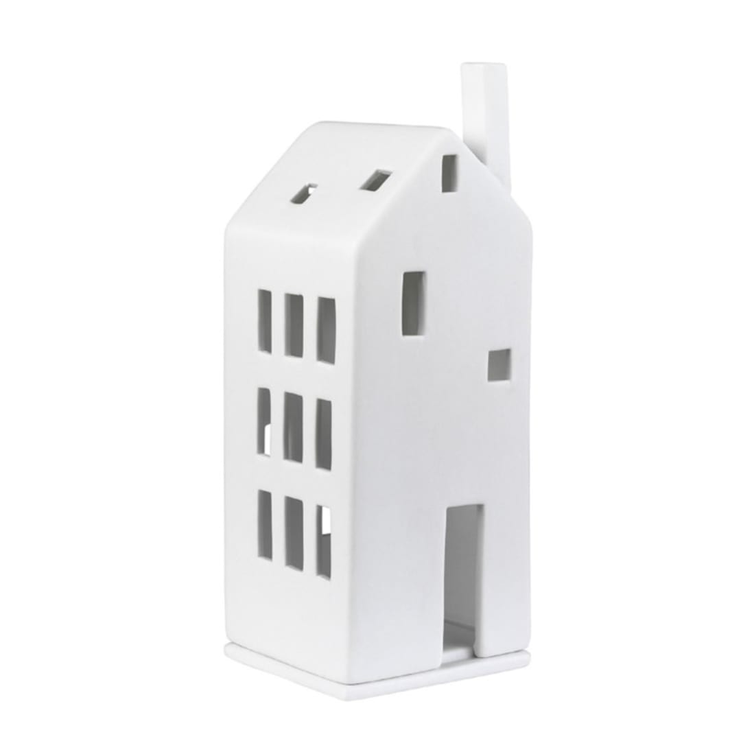 "Village House - Large Door - 7.5"" - Christmas Decorations in white by Räder Designs