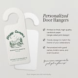 "Camp Bachelorette Door Hanger" - Aisle and Chair Decor in beige by Social B Creative Studio