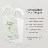 "Margs & Matrimony Bachelorette Door Hanger" - Aisle and Chair Decor in green by Social B Creative Studio