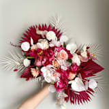 "Hot Pink Fuchsia Arch Flowers" - Aisle and Chair Decor in pink by Bird of Paradise OS