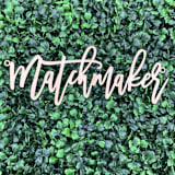 "Matchmaker ii - Chair Sign | Birch Wood" - Aisle and Chair Decor in natural by The Crazy Bunny Lady