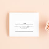 "Heard the news" - Savvy Wedding Invitations in Cotton by Stacey Meacham - FREE Recipient Addressing