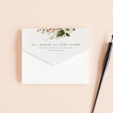 "Floral Tribute" - Savvy Wedding Invitations in Moss by Chris Griffith - Closed