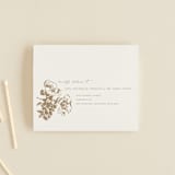 "mon amour" - Savvy Wedding Invitations in Hope Floats by Design Lotus - FREE Recipient Addressing