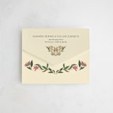 "Gilded Tapestry" - Savvy Wedding Invitations in Midnight Garden by Simona Camp - Closed