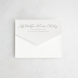 "forever and a day" - Savvy Wedding Invitations in Luxe Neutral by Design Lotus - Closed