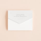 "Deco pattern" - Savvy Wedding Invitations in Onyx by Ana de Sousa - Closed
