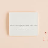 "Illusion" - Savvy Wedding Invitations in Sand by Jackie Mangiolino - FREE Recipient Addressing