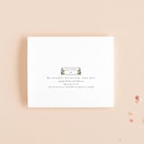 "Deco Spring Florals" - Savvy Wedding Invitations in Birch by Shiny Penny Studio - FREE Recipient Addressing