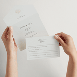 "Simple Seashell" - Savvy Wedding Invitations in Sand by Hannah Bowman - Animated View