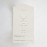 "Simple Seashell" - Savvy Wedding Invitations in Sand by Hannah Bowman - Open