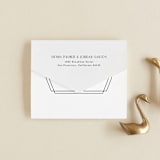 "Formally" - Savvy Wedding Invitations in Cloud by Carly Reed Walker - Closed
