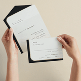 "Tuxedo" - Savvy Wedding Invitations in Black Tie by Carolyn Nicks - Animated View